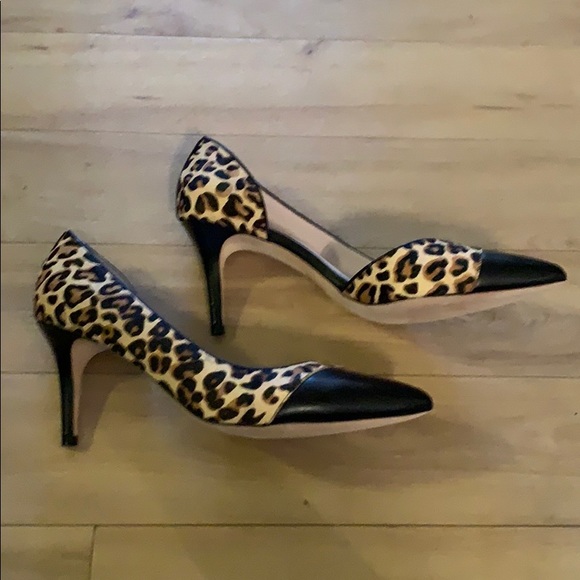 NEW Cole Haan Highline Cap Toe High Heel Calf Hair - Picture 3 of 16